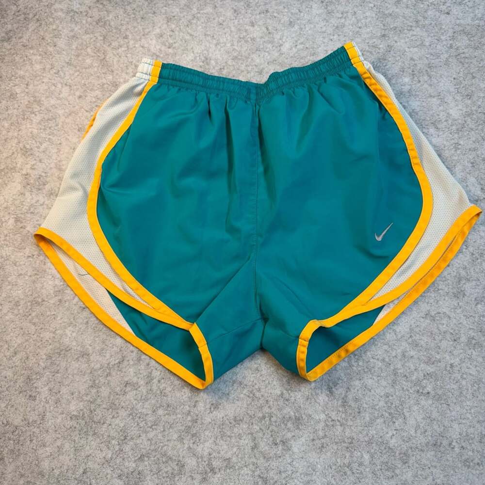 Nike Tempo Running Shorts Teal Orange